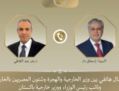 وزير الخارجية يبحث مع نظيره البتاكستاني سبل تعزيز العلاقات الثنائية 