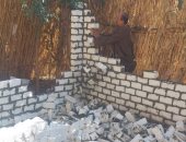 إزالة 7 مخالفات بناء ضمن الموجة الـ27 بمدينة سوهاج‎