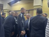 توروب مدرب الأهلى يقدم واجب العزاء في محمد صبرى نجم الزمالك الراحل