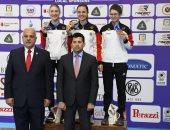 وزير الرياضة يتوج أبطال مصر فى بطولة العالم للرماية 2025