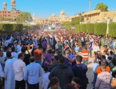 أجواء من البهجة في ختام مولد دير مارجرجس بجبل الرزيقات بالأقصر