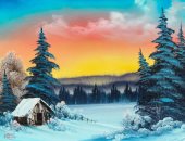 بيع 3 لوحات للفنان بوب روس بـ660 ألف دولار لدعم التليفزيون العام الأمريكى