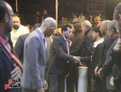 وزير الرياضة يحضر عزاء محمد صبري فى مسجد الحامدية الشاذلية.. صور 