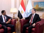 وزير الإعلام التشادى فى ماسبيرو لتفعيل البروتوكول فى المجال الإعلامي