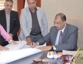 محافظ سوهاج يعتمد لوحات تحديث المخطط الاستراتيجى العام لمدينة أخميم