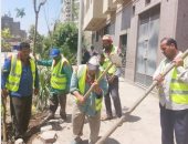 مشروع ميادين خضراء بقلب المدن لتطوير وزيادة المسطحات الخضراء.. صور