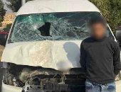 ضبط سائق ميكروباص بعد مصرع شخص فى حادث دهس بالقطامية