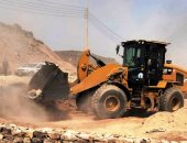 إزالة 386 حالة تعد على أملاك الدولة فى أسوان.. صور