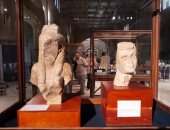 آثار مدينة سوكنوبايو نيسوس تزين المتحف المصرى بالتحرير