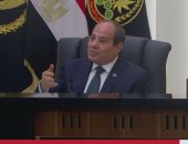 الرئيس السيسى: العمل الجاد بجميع القطاعات هو الضمانة لتحقيق التقدم للبلاد