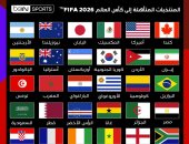 زيادة المنتخبات المتأهلة إلى كأس العالم 2026.. حضور قوي للعرب وسط 34 منتخبًا