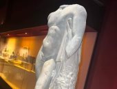 تمثال هرقل بمتحف آثار الغردقة تحفة فنية نادرة تعود للعصر الروماني.. صور