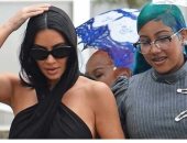 كيم كارداشيان تدافع عن ابنتها نورث رغم الانتقادات..والجمهور: "شكلها أكبر منك"!