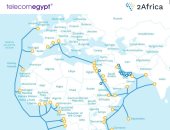 المصرية للاتصالات تعلن اكتمال مشروع الكابل البحرى 2Africa