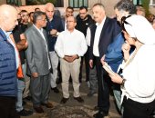 رئيس القابضة للمياه يتفقد محطات بورسعيد لمتابعة كفاءة التشغيل 