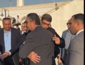 وزراء وكبار رجال الدولة فى جنازة والدة وزير التموين فى مسجد الشرطة