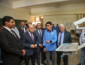 محافظ كفرالشيخ يفتتح قسمين جديدين بمدرسة الشهيد خالد حمدي السواحلي 