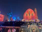 عرض فيلم مجمع نيقية فى احتفالية الكنيسة بالكاتدرائية المرقسية بحضور البابا تواضروس