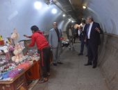 محافظ الغربية يتفقد نفق الشون للمشاة: لن نسمح بعودة الإشغالات