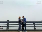 صورة اليوم.. حبيتك في الشتا.. والنيل والضباب شاهدين على الحكاية