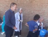 تطعيم 352 ألف طفل خلال الأسبوع الأول لحملة ضد الحصبة بأسوان
