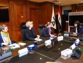 وزيرة التخطيط تبحث مع رئيس بروباركو الاستثمارية الفرنسية تعزيز الشراكة