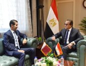 وزير الصحة يستقبل سفير قطر لبحث تعزيز التعاون الصحي المشترك