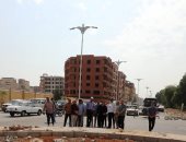 محافظ أسوان: 97.5% نسبة إنجاز مشروع تطوير وتجميل طريق السادات بطول 4 كم