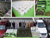 مقتل 3 عناصر شديدة الخطورة وضبط ترسانة مخدرات وأسلحة فى سوهاج