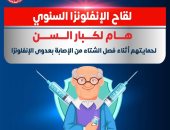 وزارة الصحة: لقاح الأنفلونزا هام لكبار السن لحمايتهم من العدوى