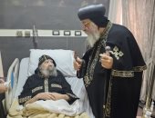 البابا تواضروس يزور الأنبا ويصا والأنبا أرساني للاطمئنان على صحتهما