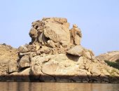 صخور أسوان.. مناظر ولا فى الخيال وسط نهر النيل.. صور