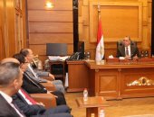 نقيب المحامين يستقبل وفد كلية الحقوق بجامعة أسيوط