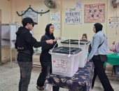 انتظام عملية التصويت بلجنة مدرسة الشهيد امتياز كامل بالعباسية 