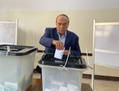 اللواء سمير فرج يدلى بصوته فى انتخابات مجلس النواب 2025