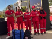 جاهزية كاملة وإسعافات فورية.. الهلال الأحمر يؤمّن الناخبين فى التجمع الخامس