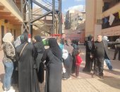 سيدات الجمالية يقدمن عرسا انتخابيا فى ثانى أيام انتخابات مجلس النواب