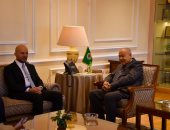 أبو الغيط يستقبل وزير الدولة للاتصال فى ليبيا لبحث تطورات المشهد الليبي