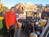 مدينة الشروق تعلن الحرب على النباشين والجهاز يصادر 12 تروسيكل فى يوم واحد