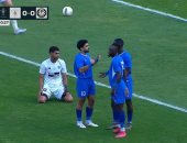 سموحة يتقدم على غزل المحلة بهدف بادجي بكأس مصر في الشوط الأول