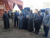 تكريم أصحاب أفضل عشرة خيول حنطور بمحافظة الأقصر صحيا وجمالا