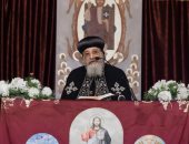 البابا تواضروس يلقى العظة الأسبوعية من كنيسة السيدة العذراء بالمرج