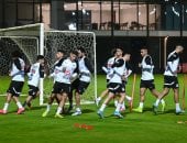 منتخب مصر الثاني يواصل تدريباته استعدادا لمواجهة الكويت فى كأس العرب