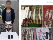 سقوط مسؤول صفحة لترويج الأسلحة البيضاء على مواقع التواصل بالإسكندرية