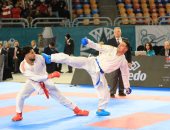 تأهل 8 لاعبين إلى ربع نهائى بطولة العالم للكاراتيه