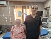 علاج طفلة من نزيف مستمر بوحدة المناظير بمستشفى أحمد ماهر التعليمي