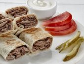 طريقة عمل شاورما لحمة بالسماق