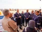 وزير البترول  يشهد الأعمال المبكرة لبدء تنفيذ مشروع الصودا آش