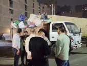 محافظة الجيزة تشن حملاتها على الفريزة والنباشين فى شارع فيصل.. صور