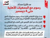 مد فترة سداد رسوم حج الجمعيات الأهلية.. إنفوجراف